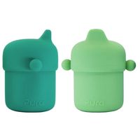 Pura My-My Sippy Cups  - Mint/Moss